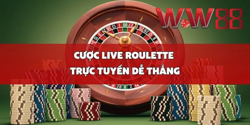 Cược live roulette